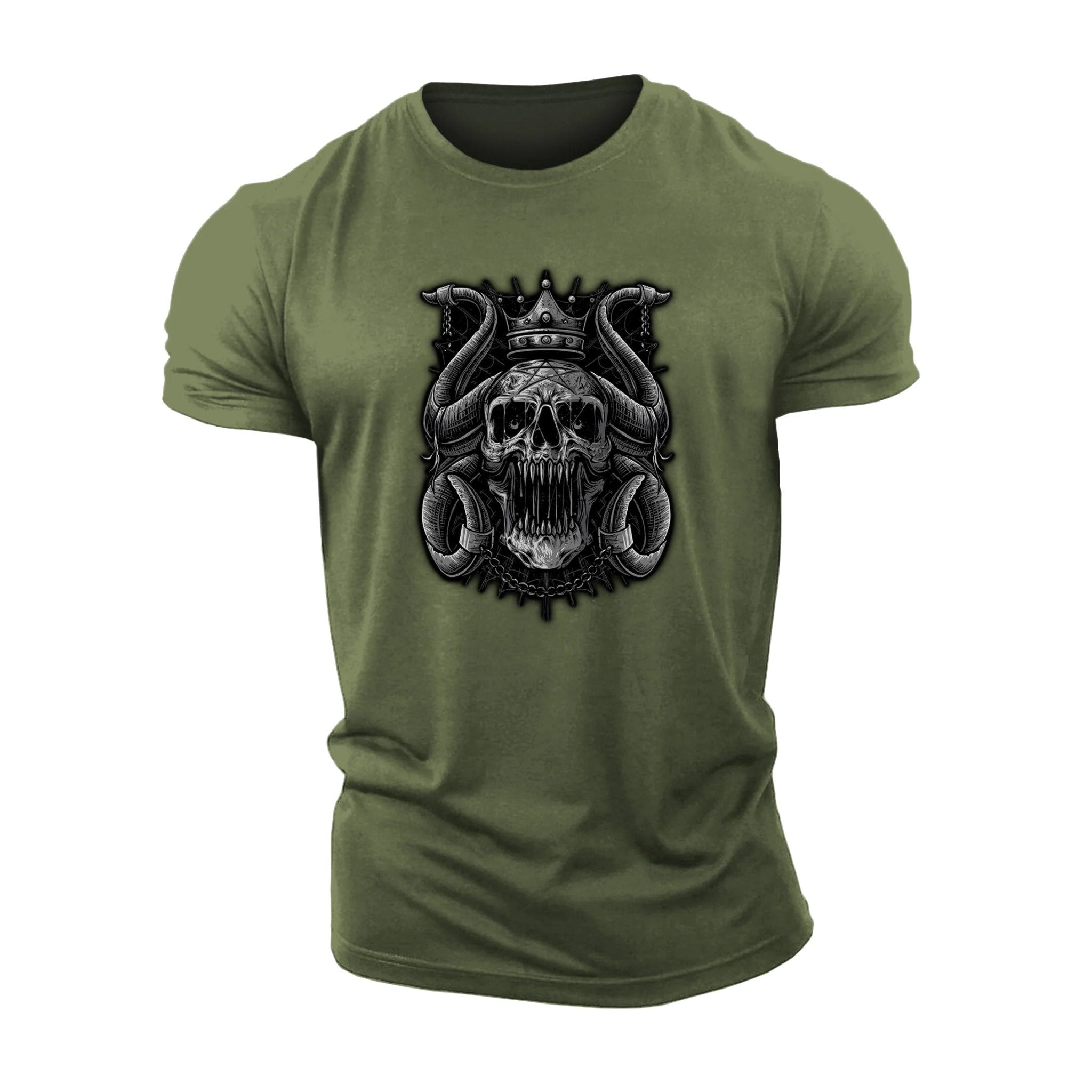 Koszulka Chained Crown Skull - Ironfit PL