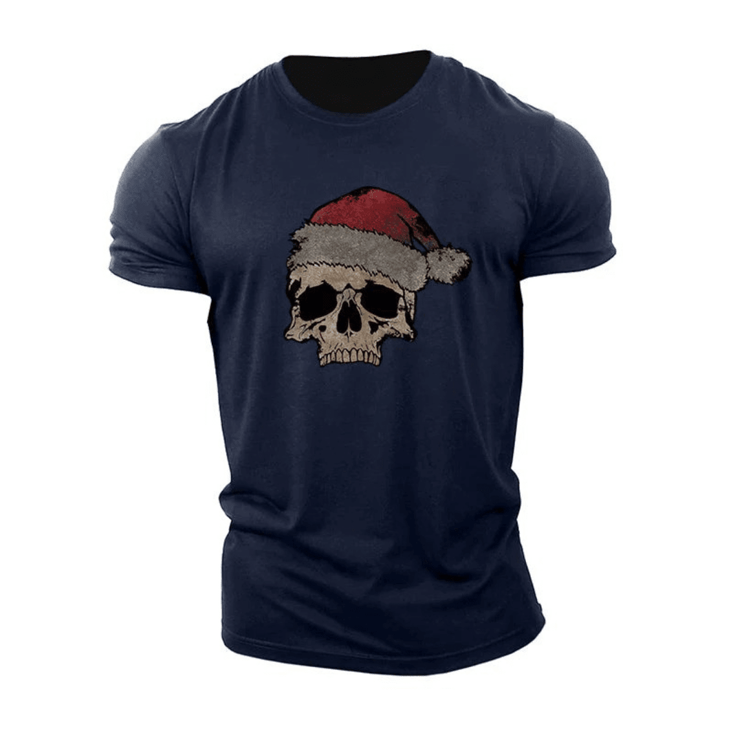 Koszulka Christmas Skull - Ironfit PL