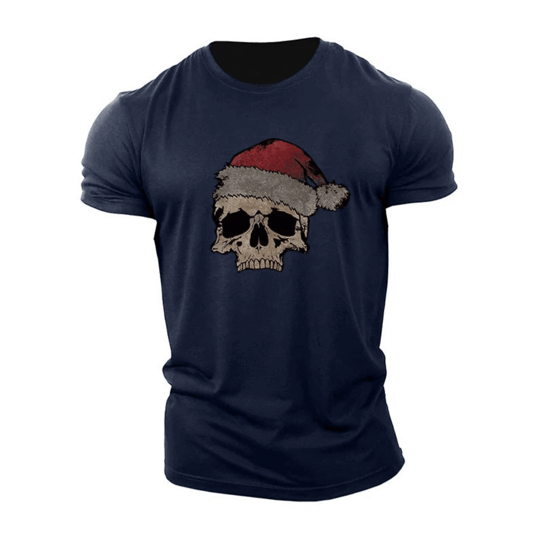 Koszulka Christmas Skull - Ironfit PL