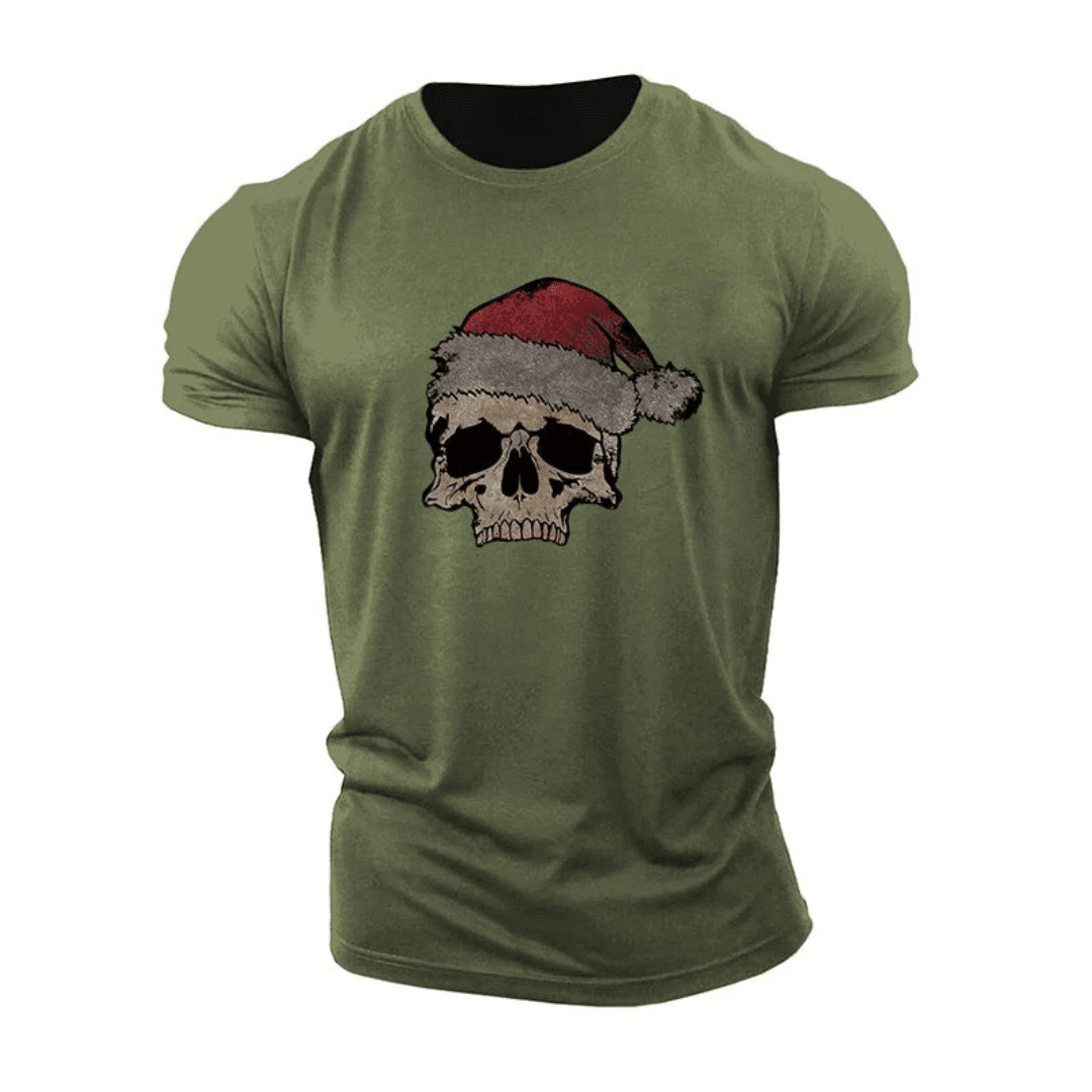 Koszulka Christmas Skull - Ironfit PL