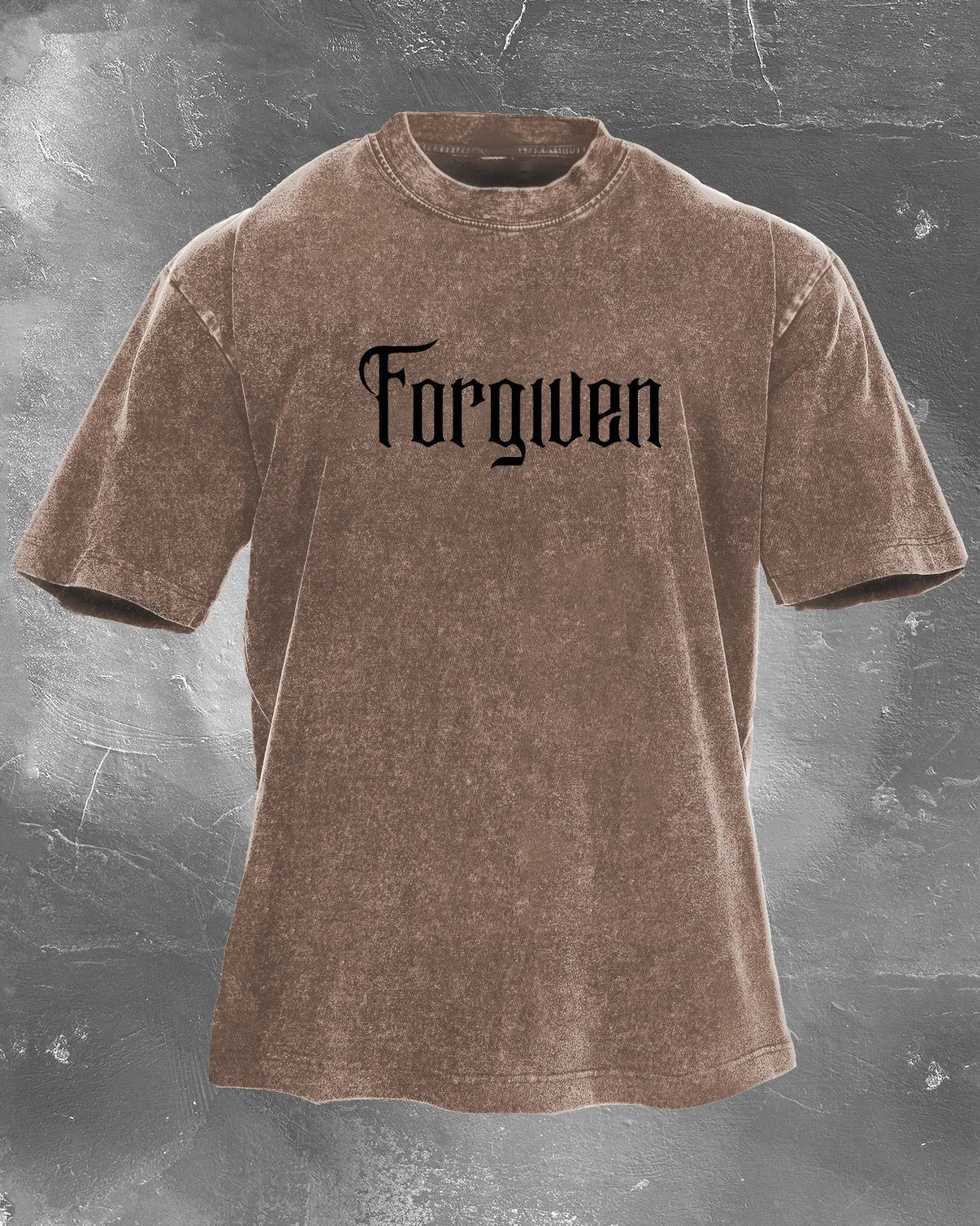 KOSZULKA CHRISTWHO LIVES IN ME WASHED - Ironfit PL