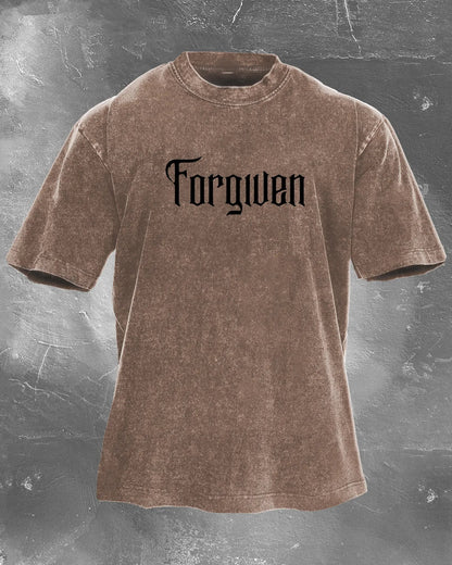 KOSZULKA CHRISTWHO LIVES IN ME WASHED - Ironfit PL