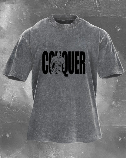 Koszulka CONQUER Męska WASHED - Ironfit PL