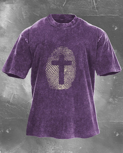 KOSZULKA CROSSED MEN'S WASHED - Ironfit PL