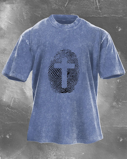 KOSZULKA CROSSED MEN'S WASHED - Ironfit PL