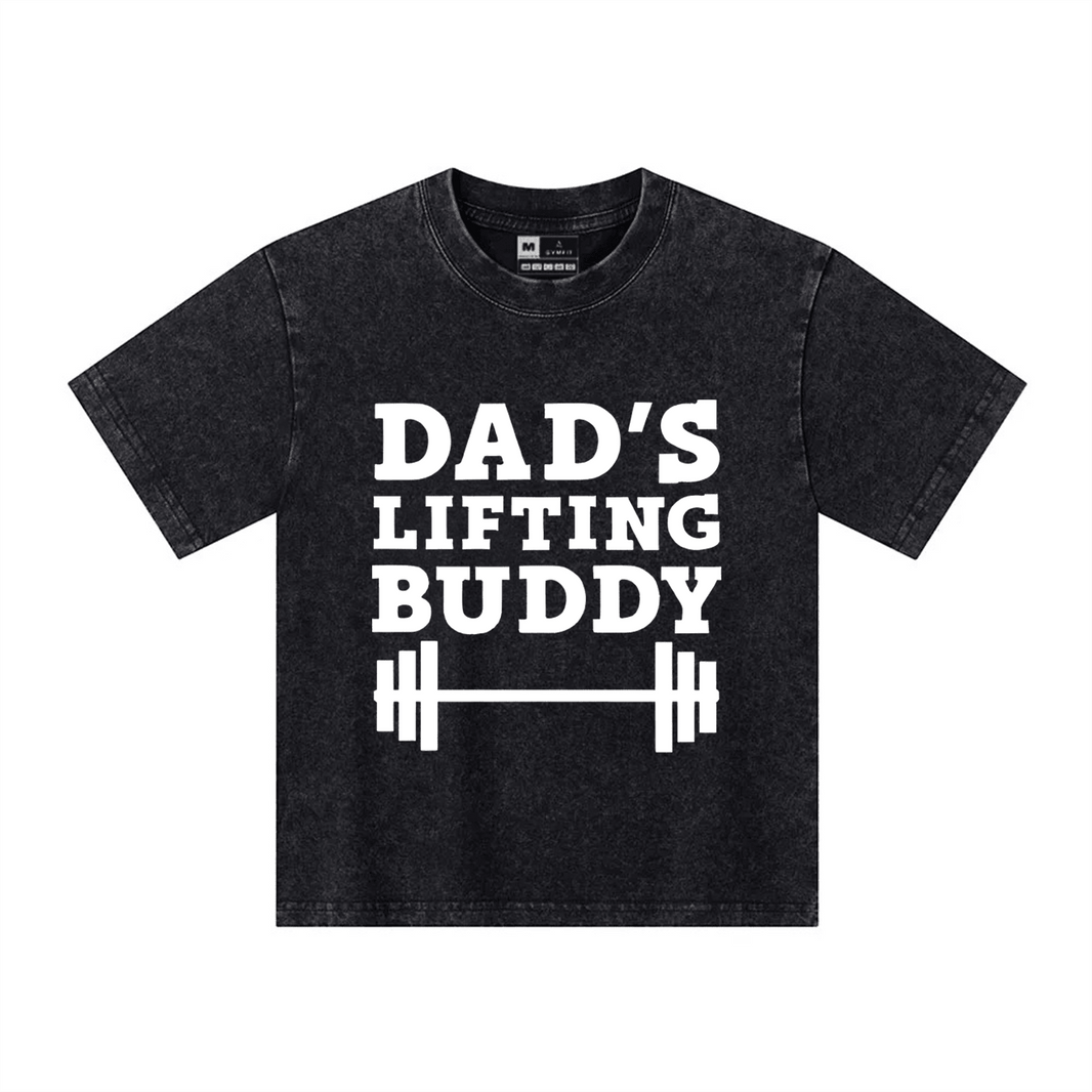 Koszulka Dad's Lifting Buddy Dziecięca - Ironfit PL