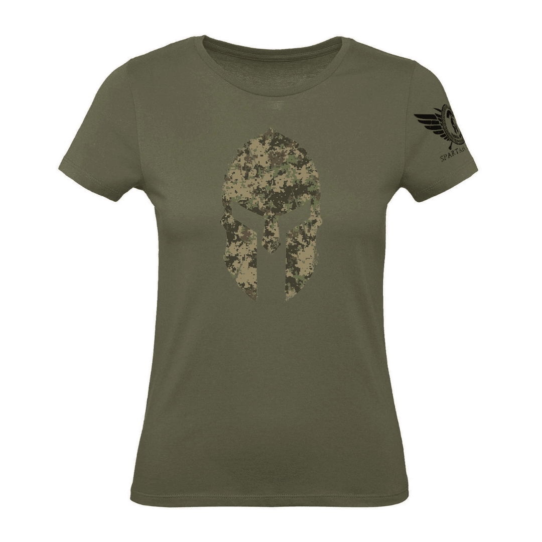 Koszulka damska Spartan Forged Woodland - Ironfit PL
