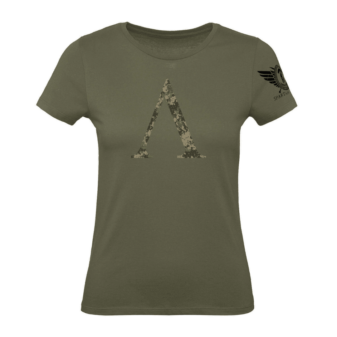 Koszulka damska Spartan Forged Woodland - Ironfit PL