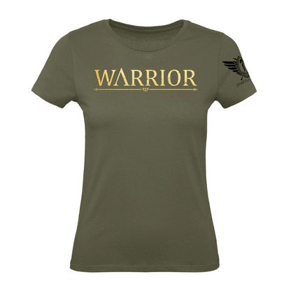 Koszulka damska Spartan Warrior Gold - Ironfit PL
