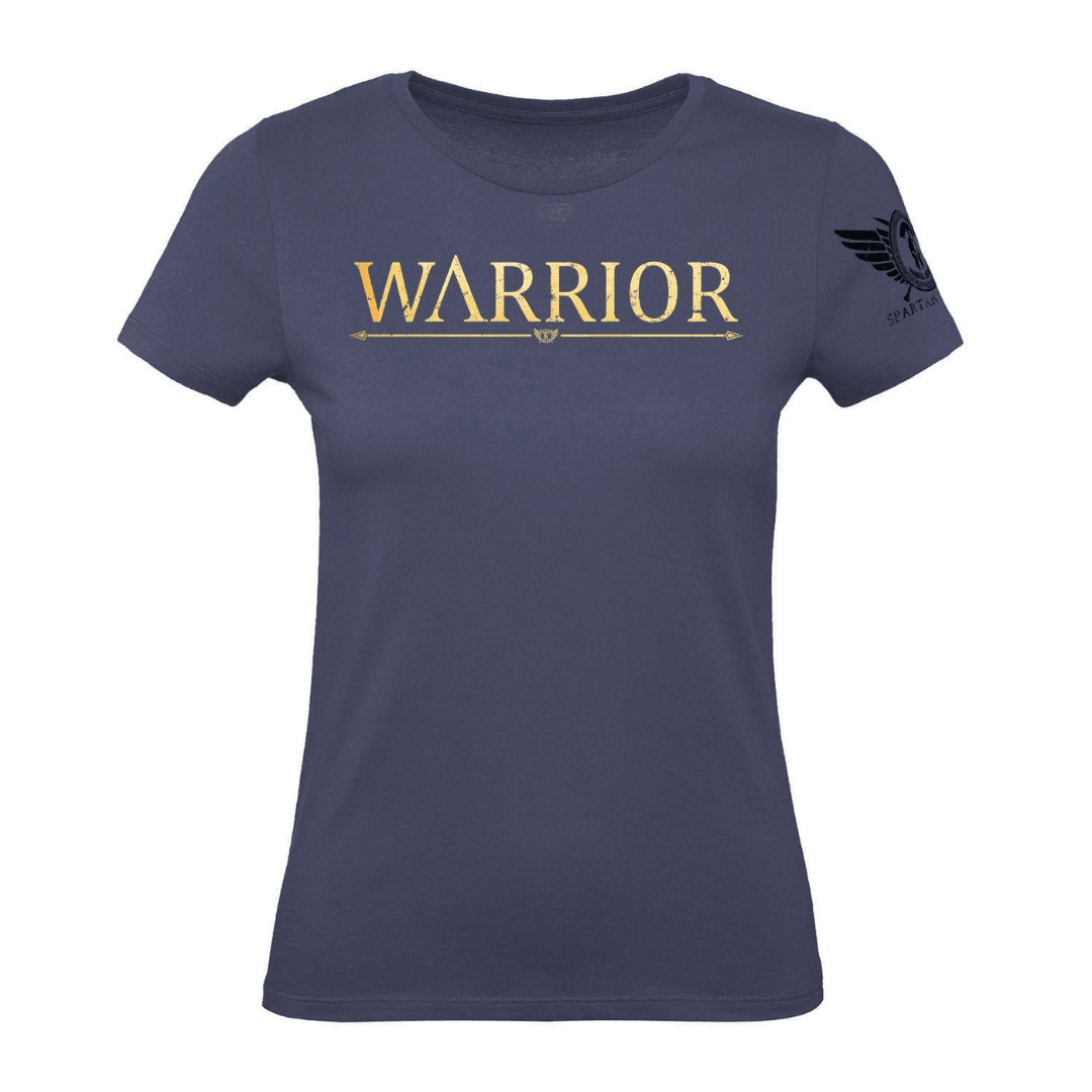 Koszulka damska Spartan Warrior Gold - Ironfit PL