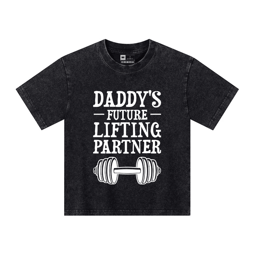 Koszulka Dziecięca Daddy's Lifting Partner - Ironfit PL