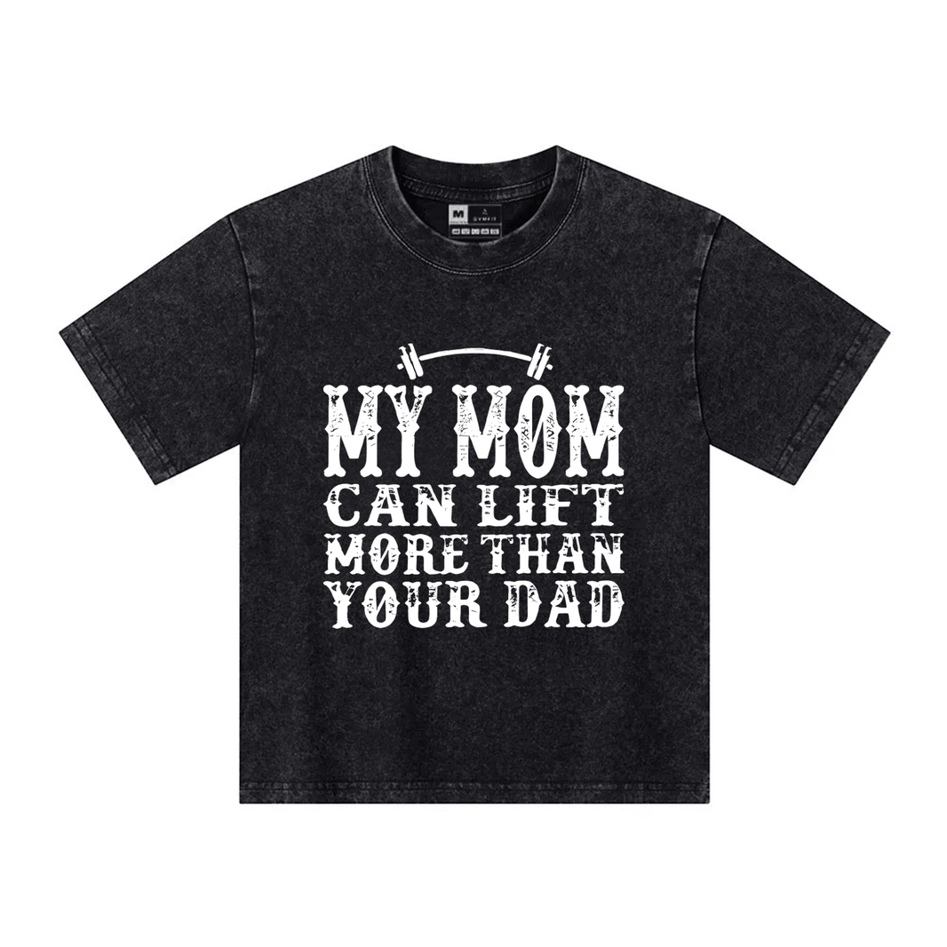 Koszulka Dziecięca My Mom Can Lift - Ironfit PL