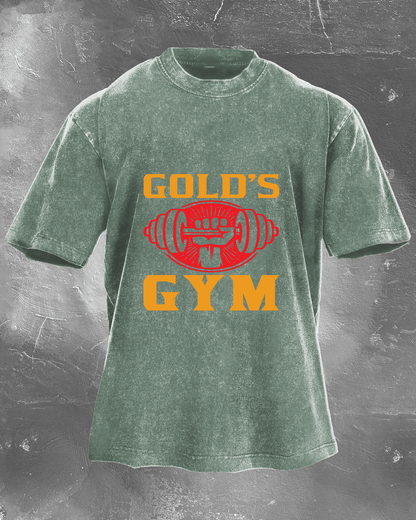 KOSZULKA GOLD´S GYM WASHED - Ironfit PL