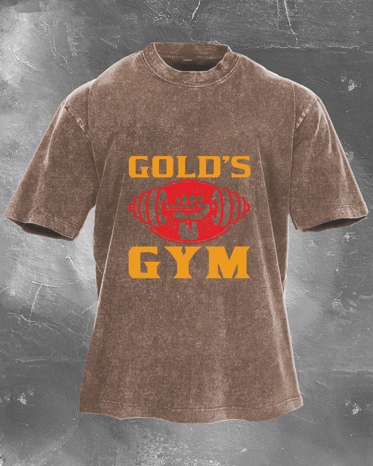 KOSZULKA GOLD´S GYM WASHED - Ironfit PL