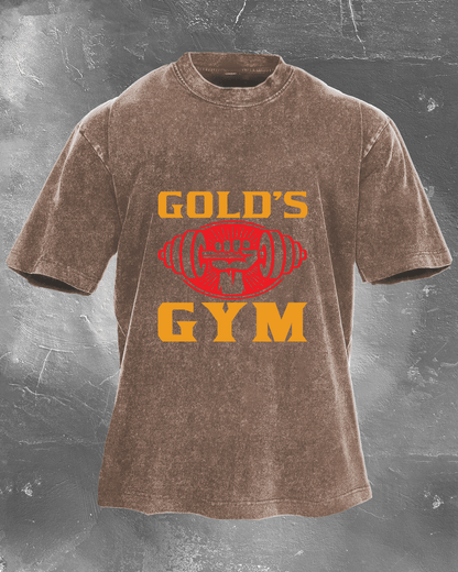 KOSZULKA GOLD´S GYM WASHED - Ironfit PL