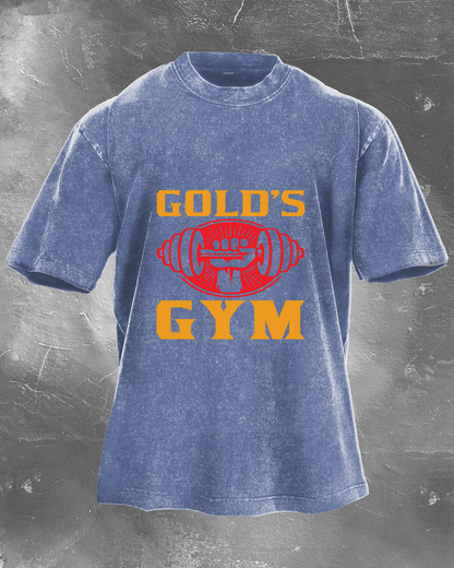KOSZULKA GOLD´S GYM WASHED - Ironfit PL