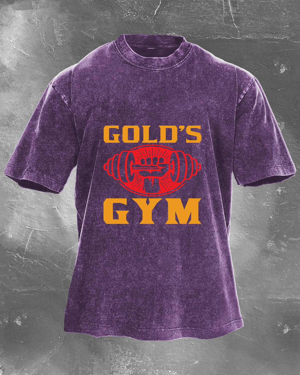 KOSZULKA GOLD´S GYM WASHED - Ironfit PL