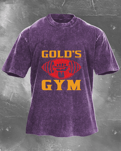KOSZULKA GOLD´S GYM WASHED - Ironfit PL