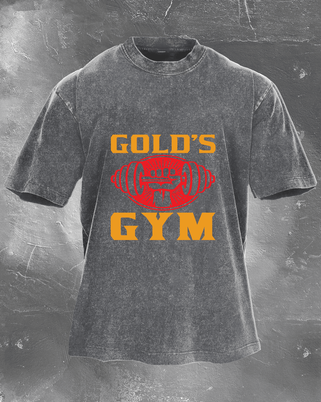 KOSZULKA GOLD´S GYM WASHED - Ironfit PL