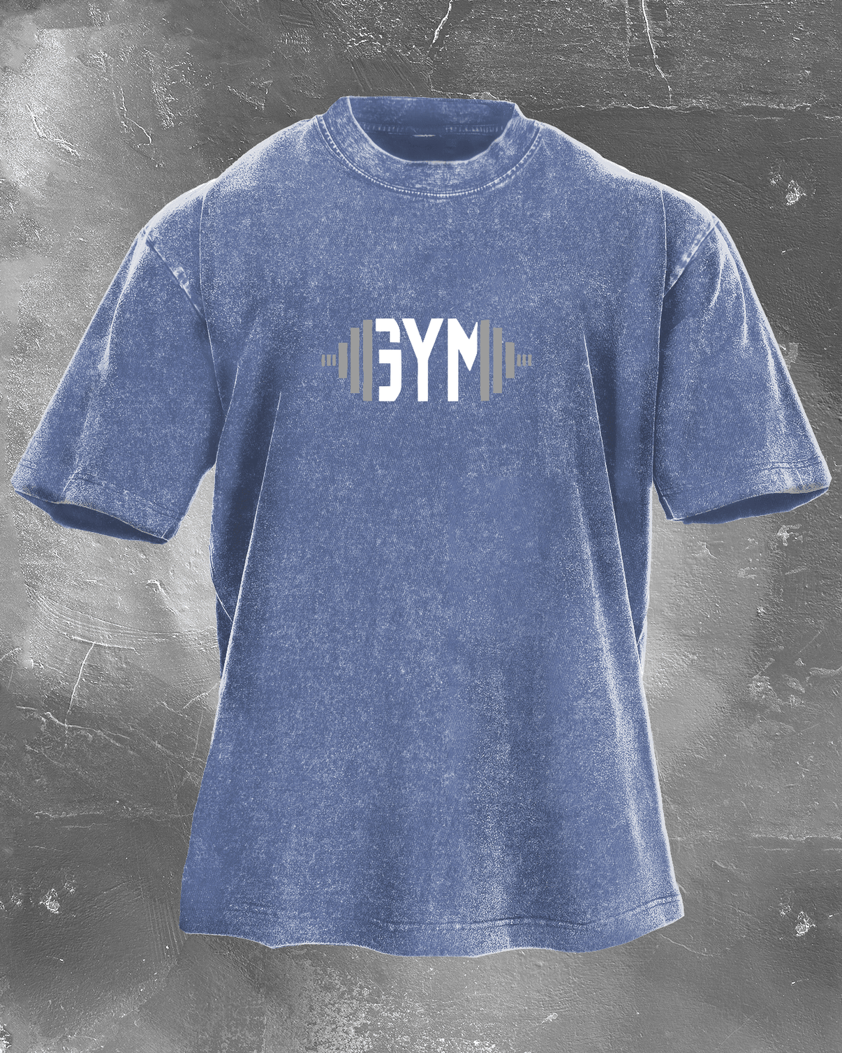 KOSZULKA GYM RAT WASHED - Ironfit PL