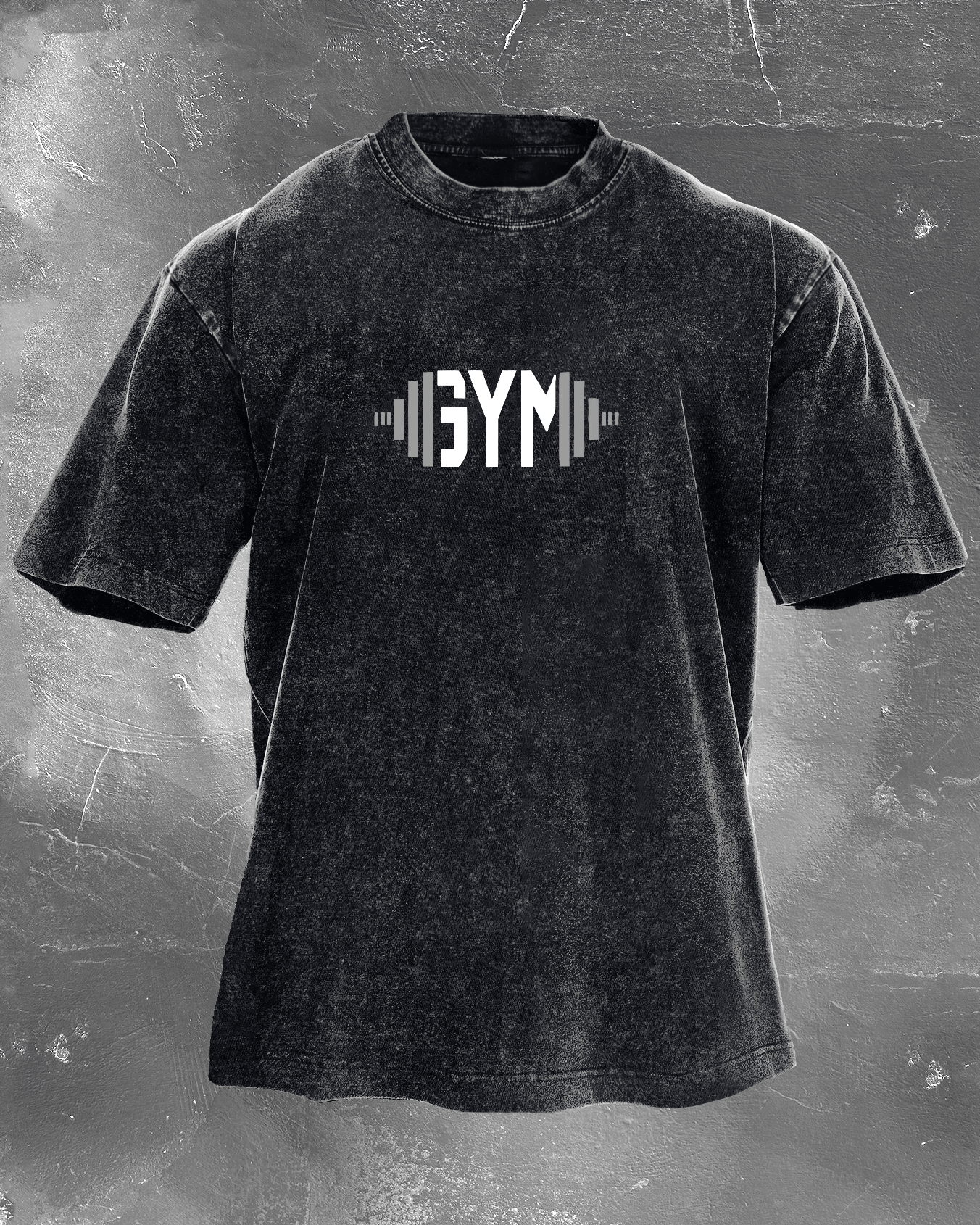 KOSZULKA GYM RAT WASHED - Ironfit PL