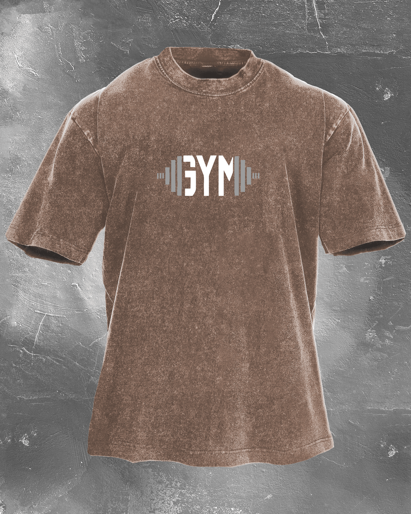 KOSZULKA GYM RAT WASHED - Ironfit PL