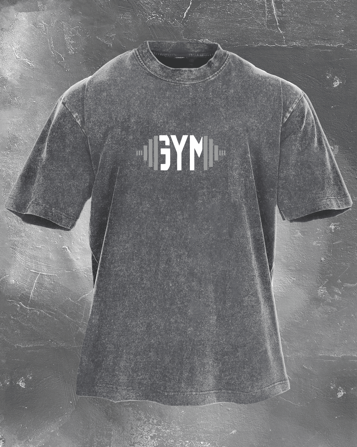 KOSZULKA GYM RAT WASHED - Ironfit PL