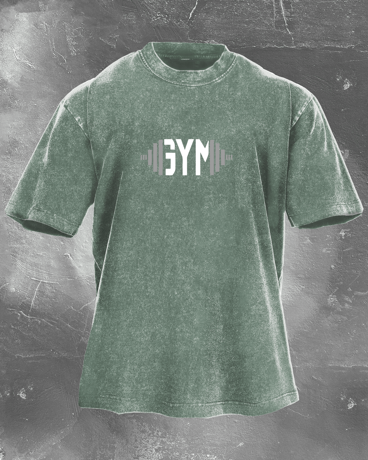 KOSZULKA GYM RAT WASHED - Ironfit PL