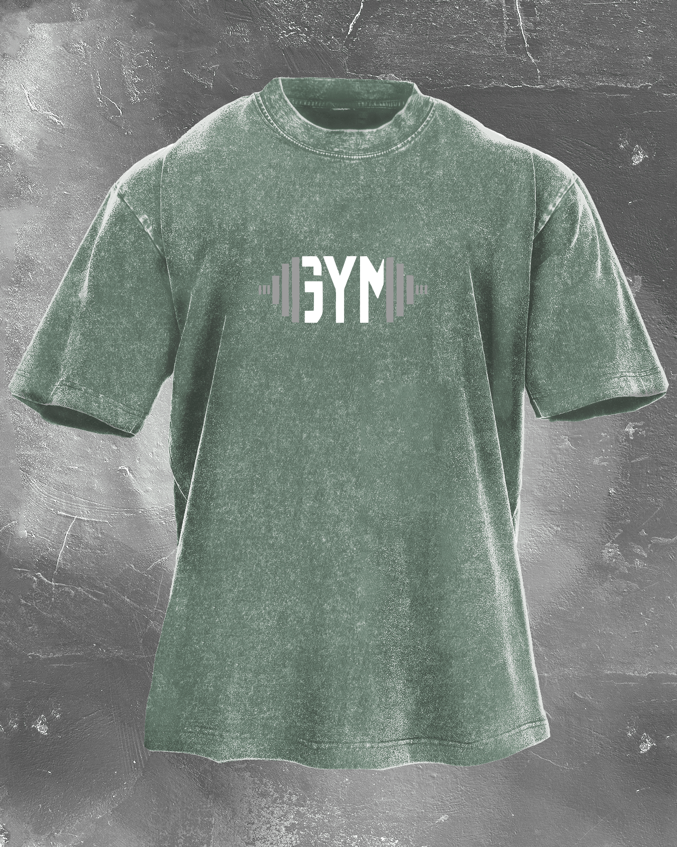 KOSZULKA GYM RAT WASHED - Ironfit PL