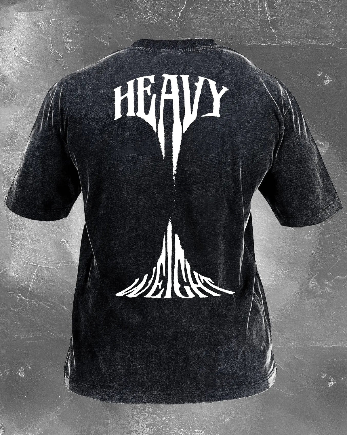 KOSZULKA HEAVY WEIGHT MEN'S WASHED - Ironfit PL