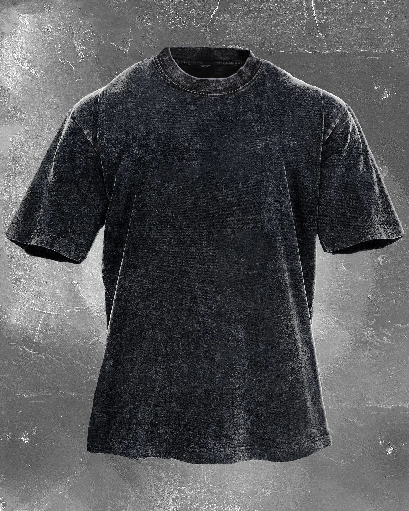 KOSZULKA HEAVY WEIGHT MEN'S WASHED - Ironfit PL