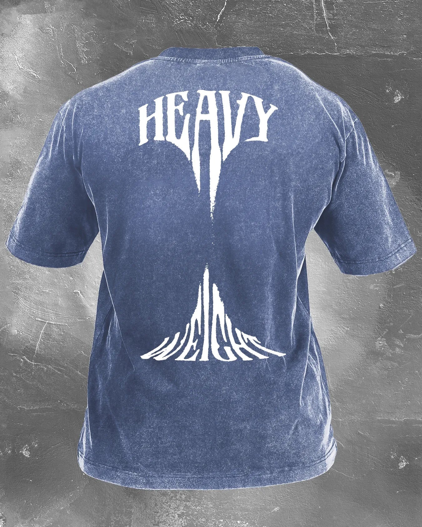KOSZULKA HEAVY WEIGHT MEN'S WASHED - Ironfit PL