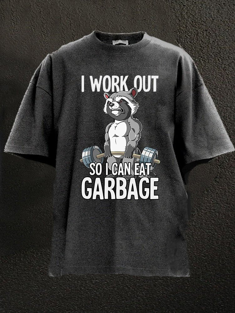 Koszulka I workout so I can eat garTorbae - Ironfit PL