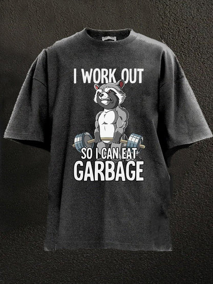 Koszulka I workout so I can eat garTorbae - Ironfit PL