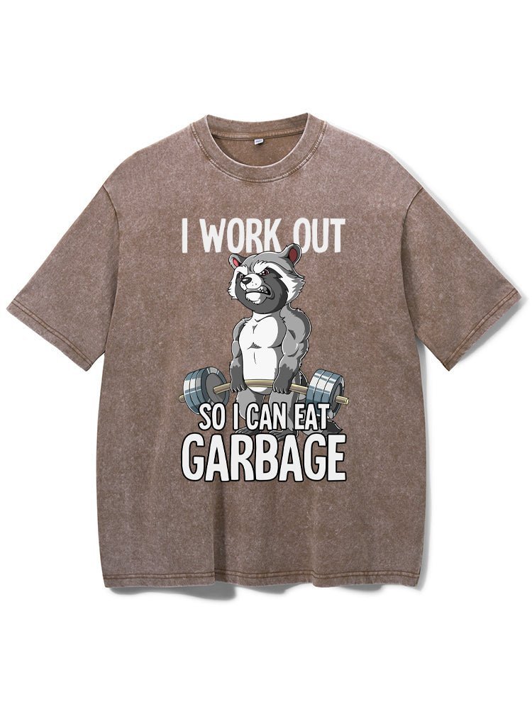Koszulka I workout so I can eat garTorbae - Ironfit PL