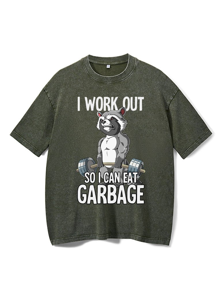 Koszulka I workout so I can eat garTorbae - Ironfit PL