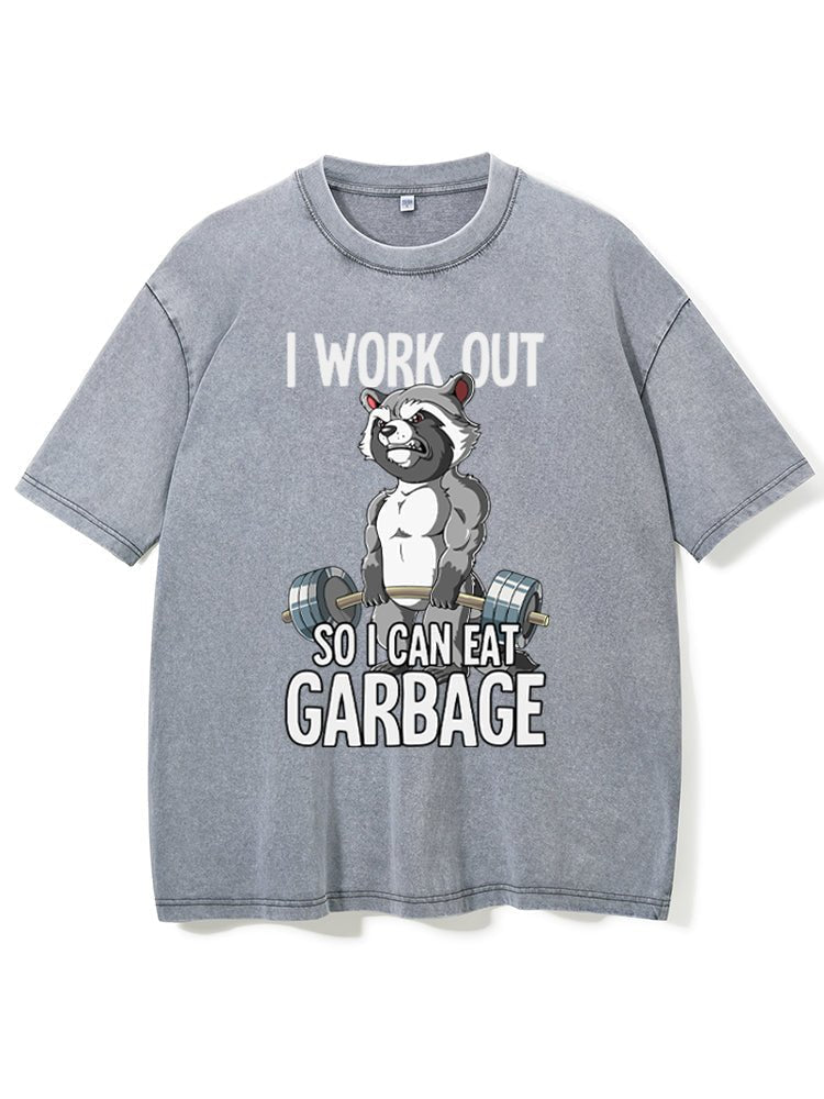 Koszulka I workout so I can eat garTorbae - Ironfit PL