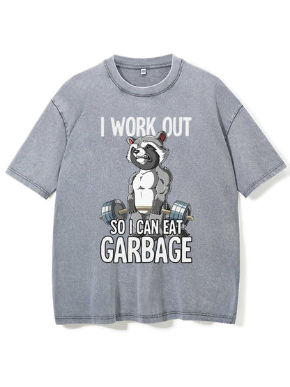 Koszulka I workout so I can eat garTorbae - Ironfit PL