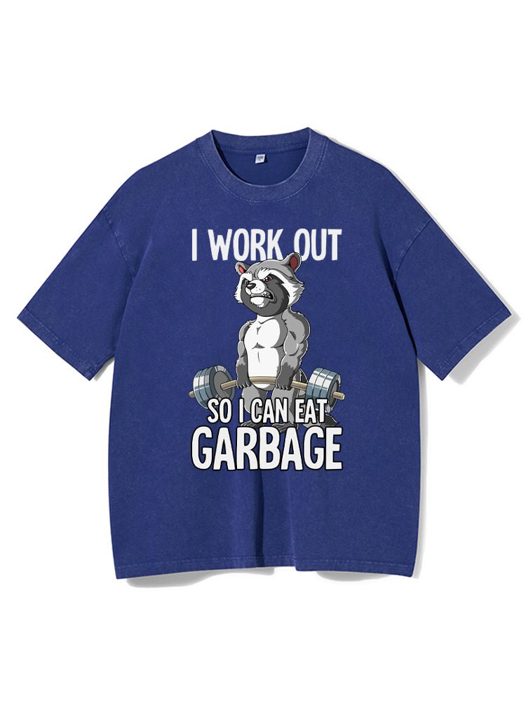 Koszulka I workout so I can eat garTorbae - Ironfit PL