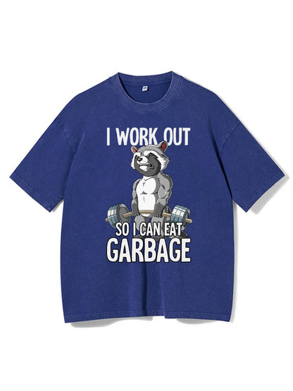 Koszulka I workout so I can eat garTorbae - Ironfit PL