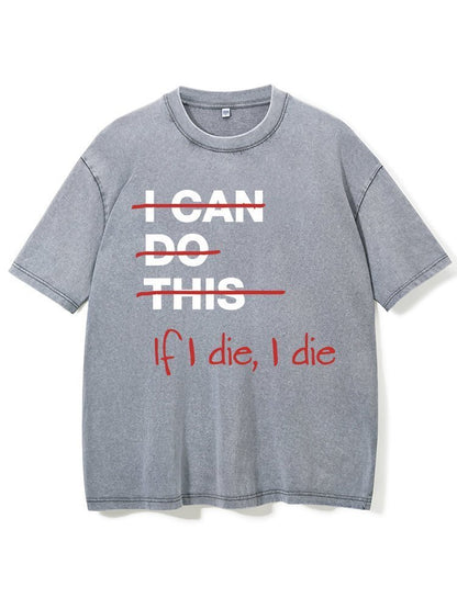 Koszulka If I die I die - Ironfit PL