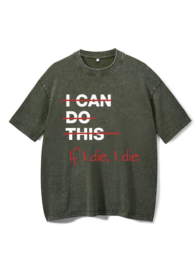 Koszulka If I die I die - Ironfit PL