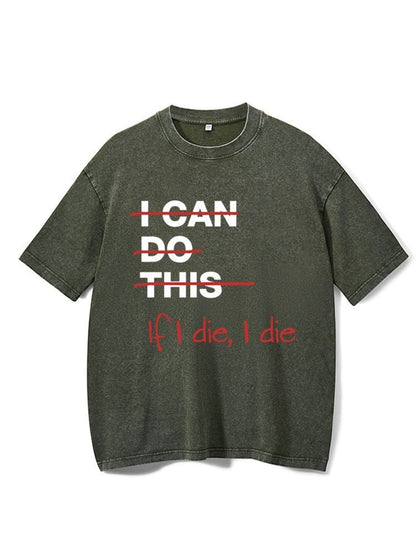 Koszulka If I die I die - Ironfit PL