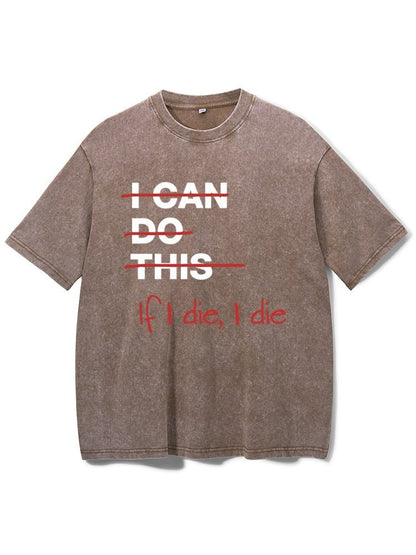 Koszulka If I die I die - Ironfit PL