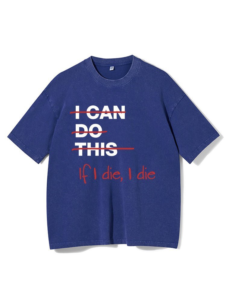 Koszulka If I die I die - Ironfit PL