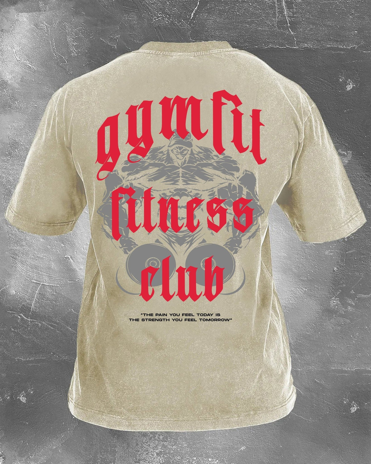 KOSZULKA IRONFIT FITNESS CLUB WASHED - Ironfit PL