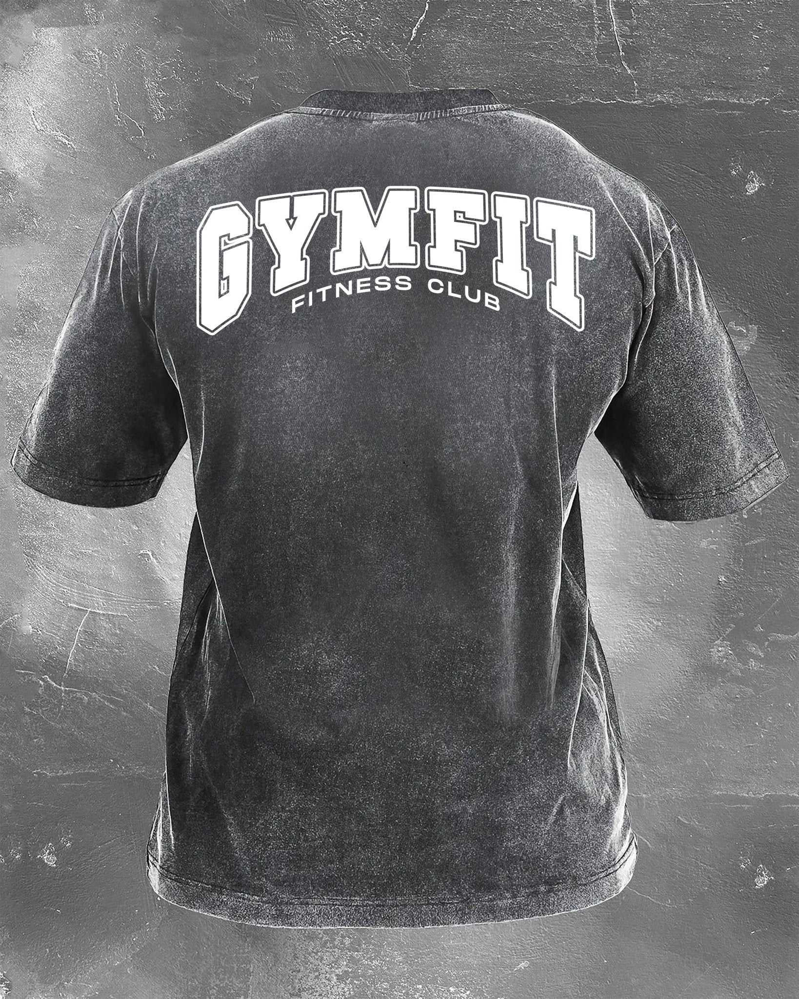 KOSZULKA IRONFIT FITNESS CLUB WASHED - Ironfit PL