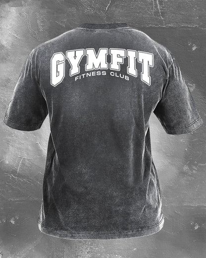 KOSZULKA IRONFIT FITNESS CLUB WASHED - Ironfit PL