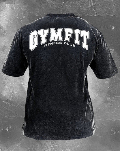 KOSZULKA IRONFIT FITNESS CLUB WASHED - Ironfit PL