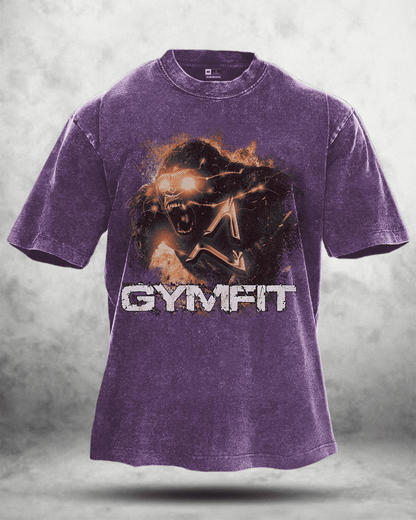 KOSZULKA IRONFIT GORILLA WASHED - Ironfit PL